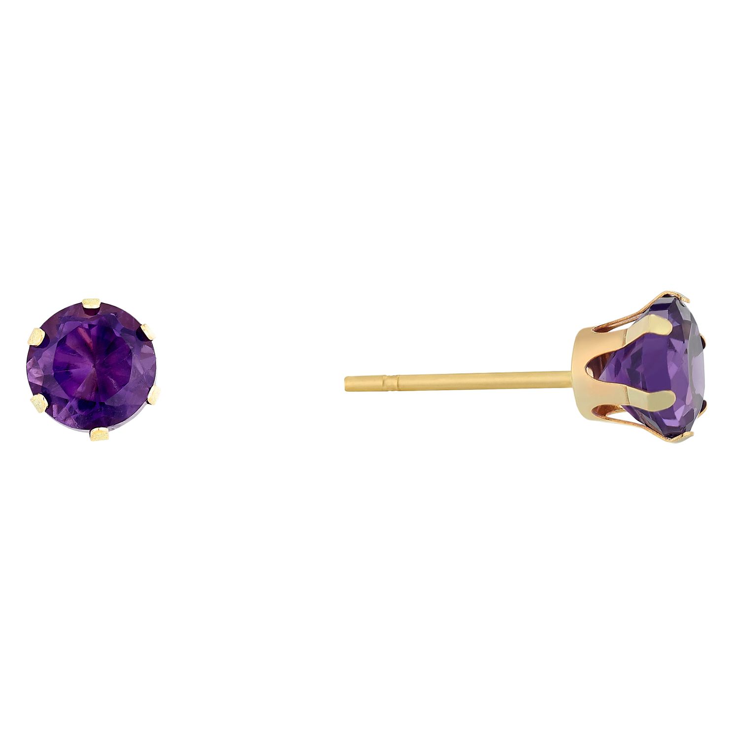 h samuel amethyst earrings