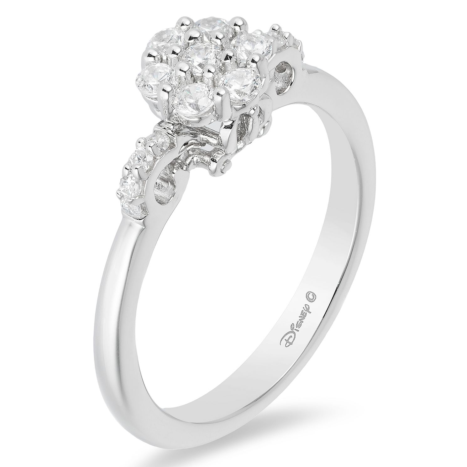 Enchanted Disney Fine Jewelry Diamond Cinderella Ring H.Samuel
