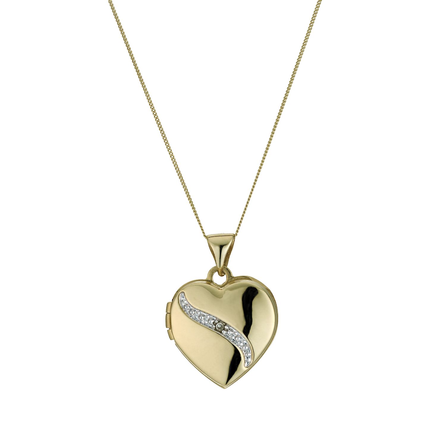 h samuel heart pendant