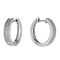 tiny diamond stud earrings flat back