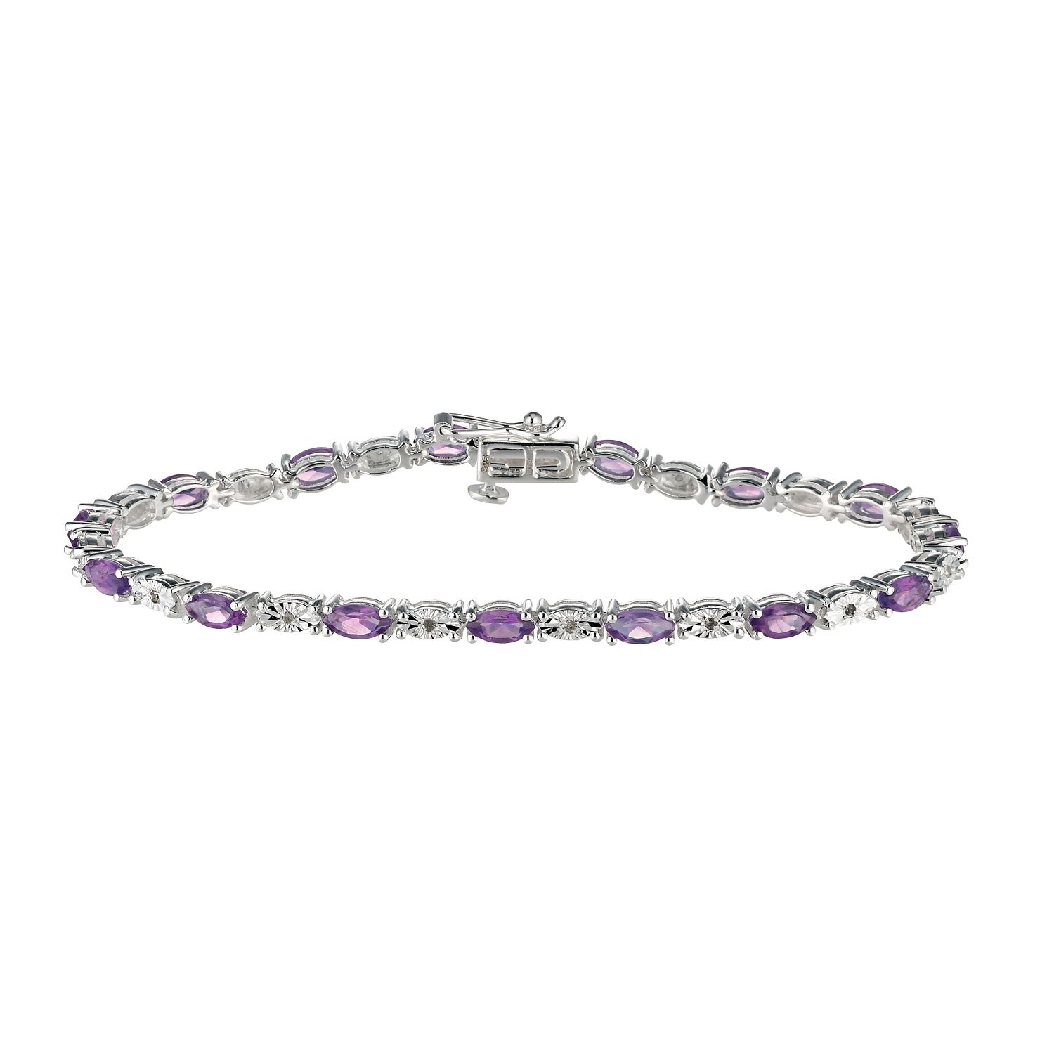 h samuel amethyst bracelet