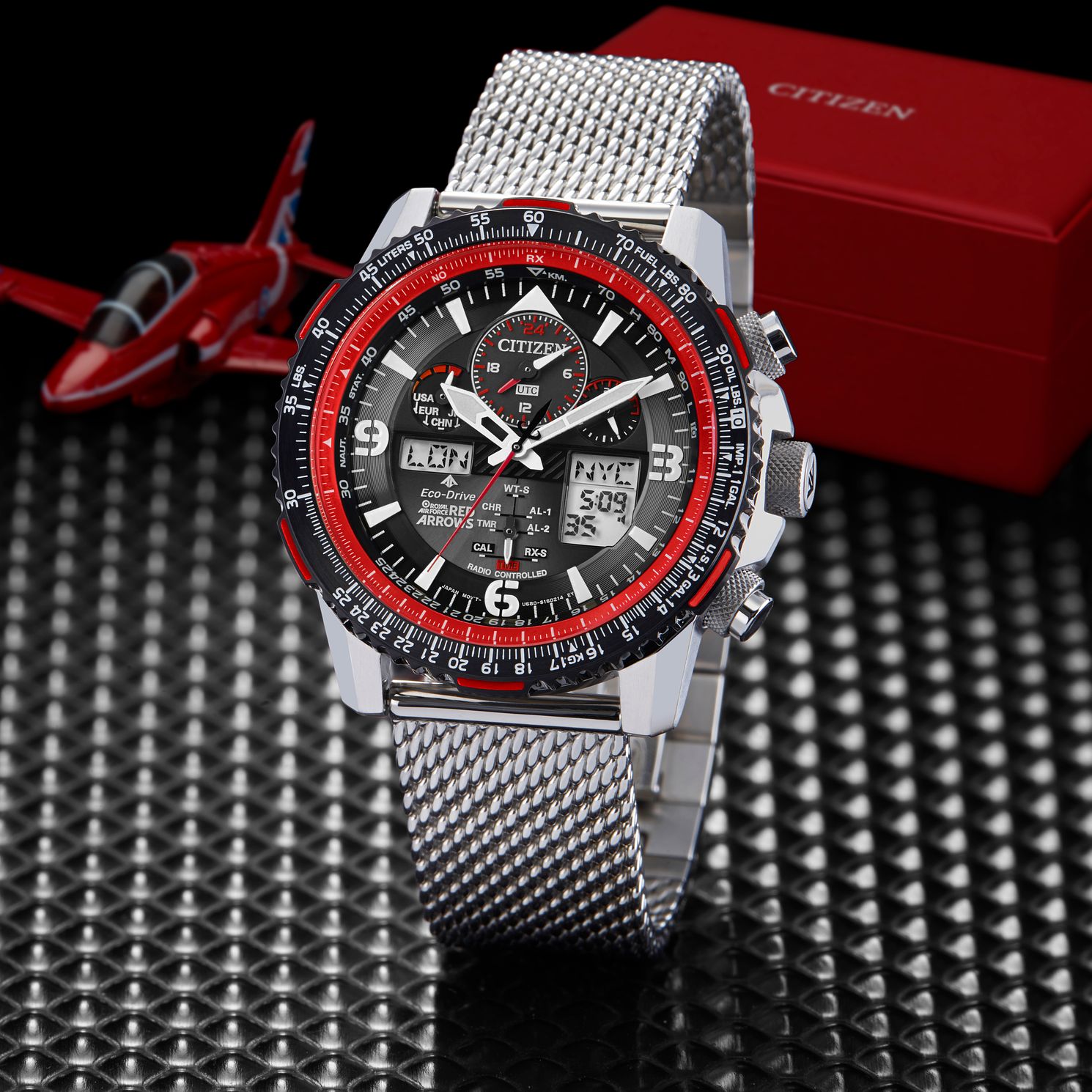 citizen eco drive red arrows limited edition