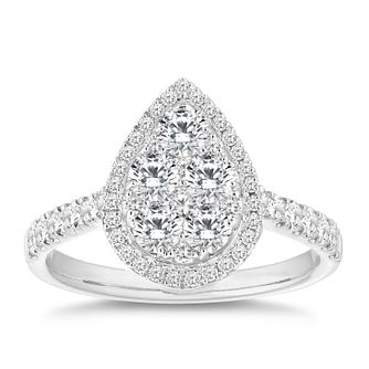 White Gold Engagement Rings Ernest Jones